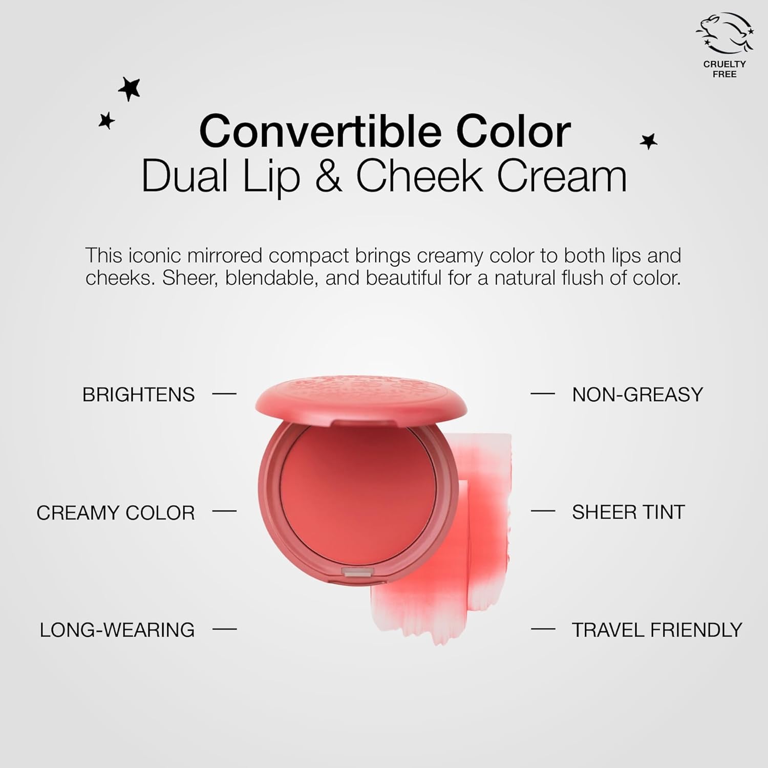 Convertible Color Dual Lip and Cheek Cream